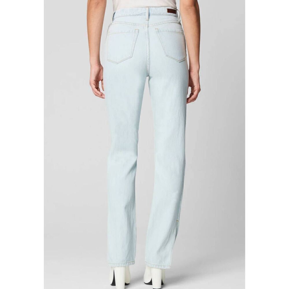 BLANKNYC The Cooper Light Wash Slim Straight Slit Jeans Sz 29 32” Classic 90s - Picture 3 of 7